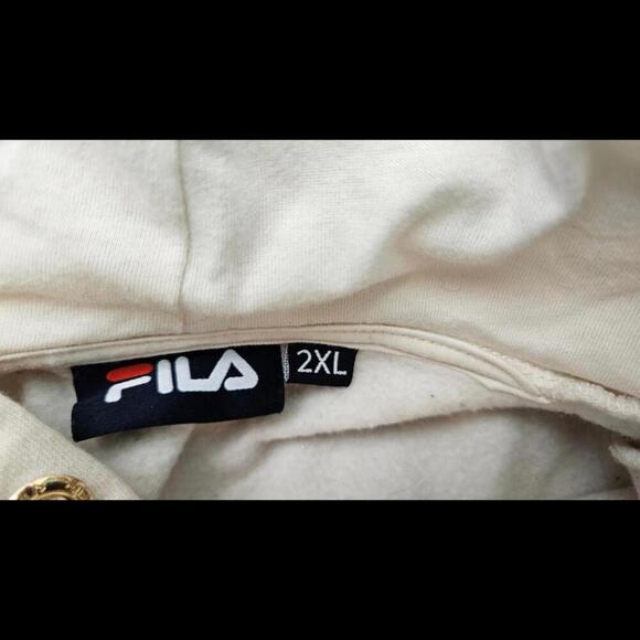 FILA Casual Hoodie with Logo - Size 2XL Unisex - Picture 6 of 6